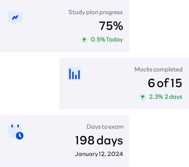 Study progress report